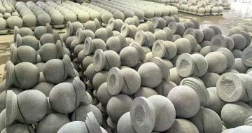 海南石材挡车球