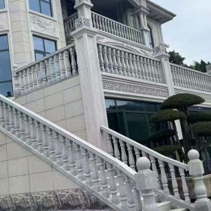 海南 芝麻白别墅，栏杆