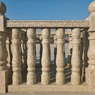 海南 黄金麻栏杆（扶手，花瓶柱，将军柱）