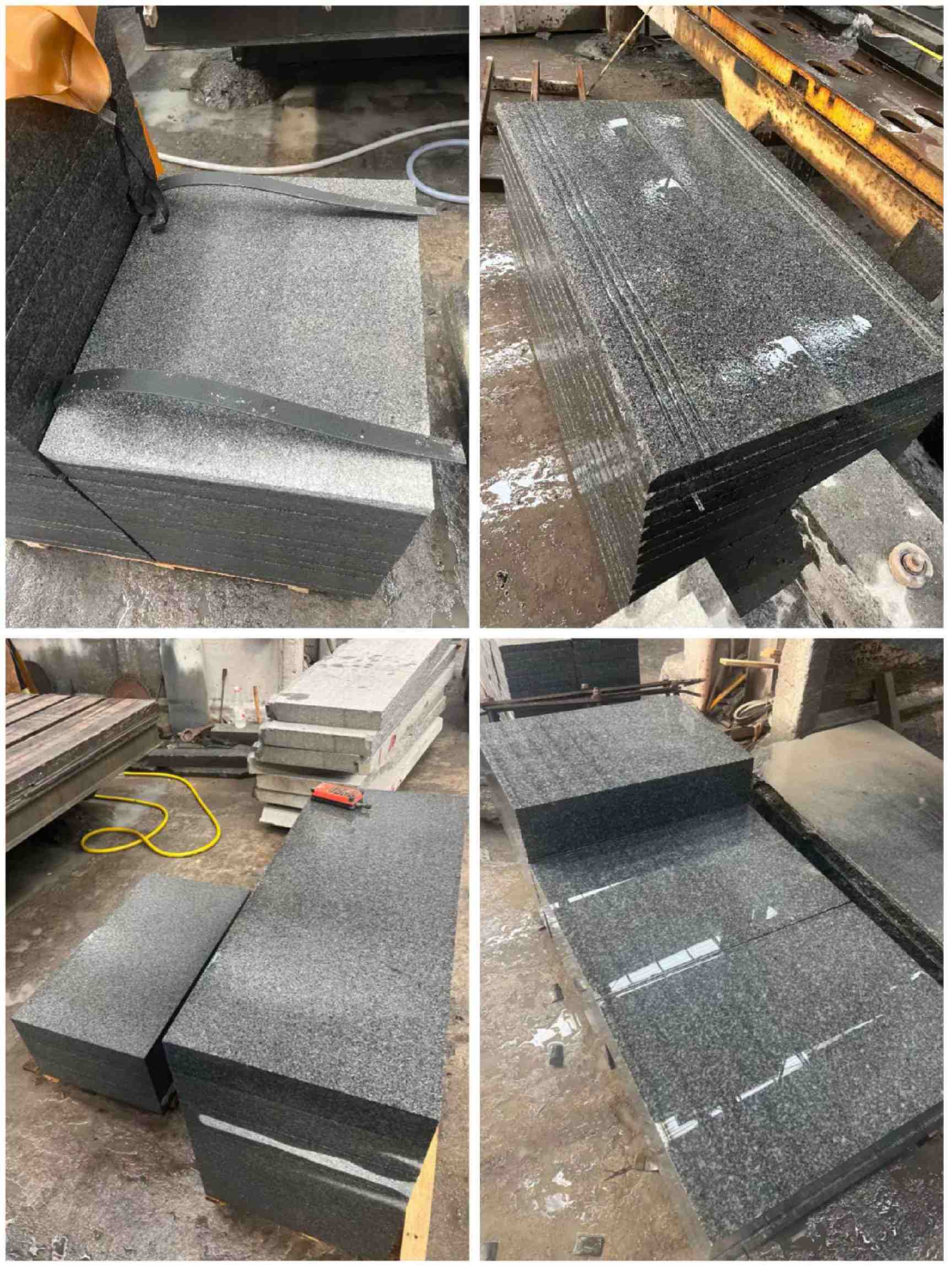 海南 芝麻黑地铺石材