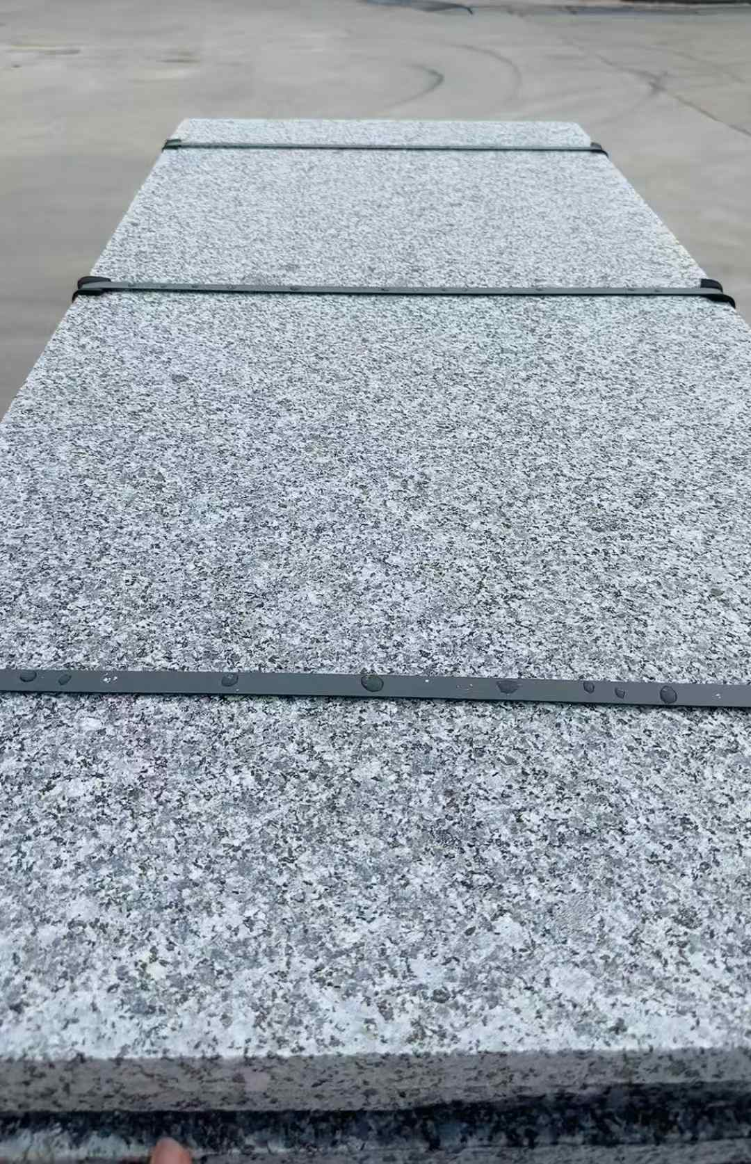 海南 芝麻黑火烧面毛板，条板，半成品