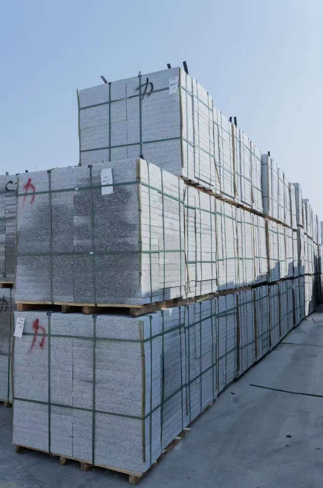 海南 芙蓉白、大花白、小白花荔枝面成品地铺石