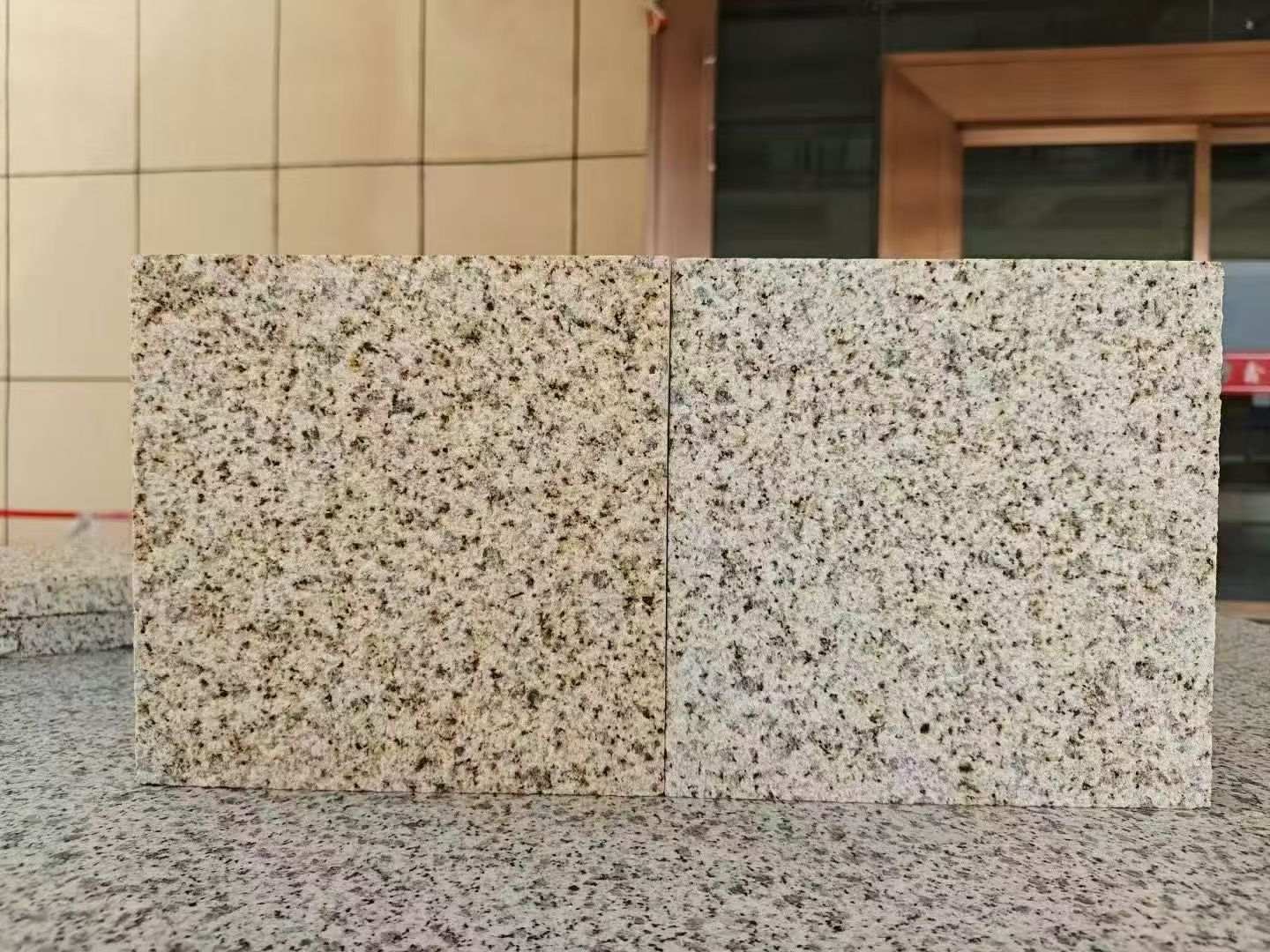 海南 黄金麻荔枝面，中黄与浅黄