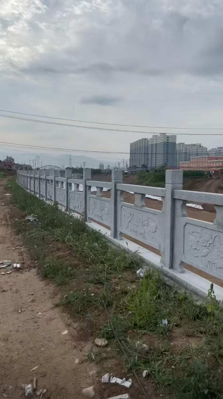 海南 石材河道栏杆