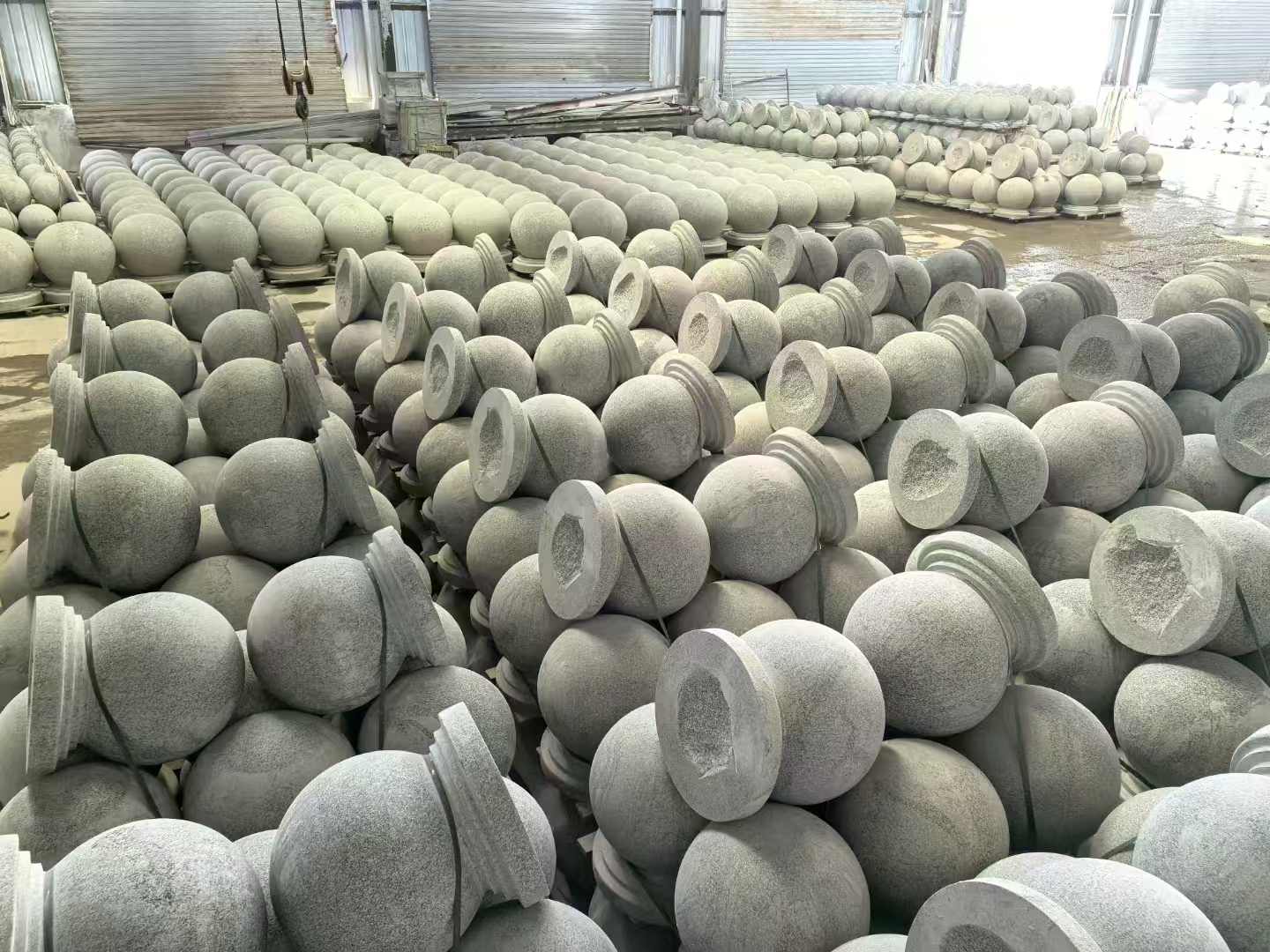 海南石材挡车球