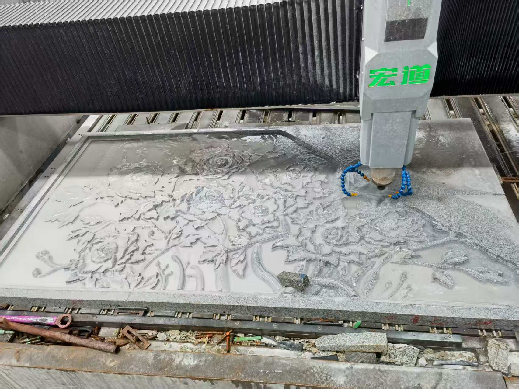 海南 别墅墙面石材雕刻