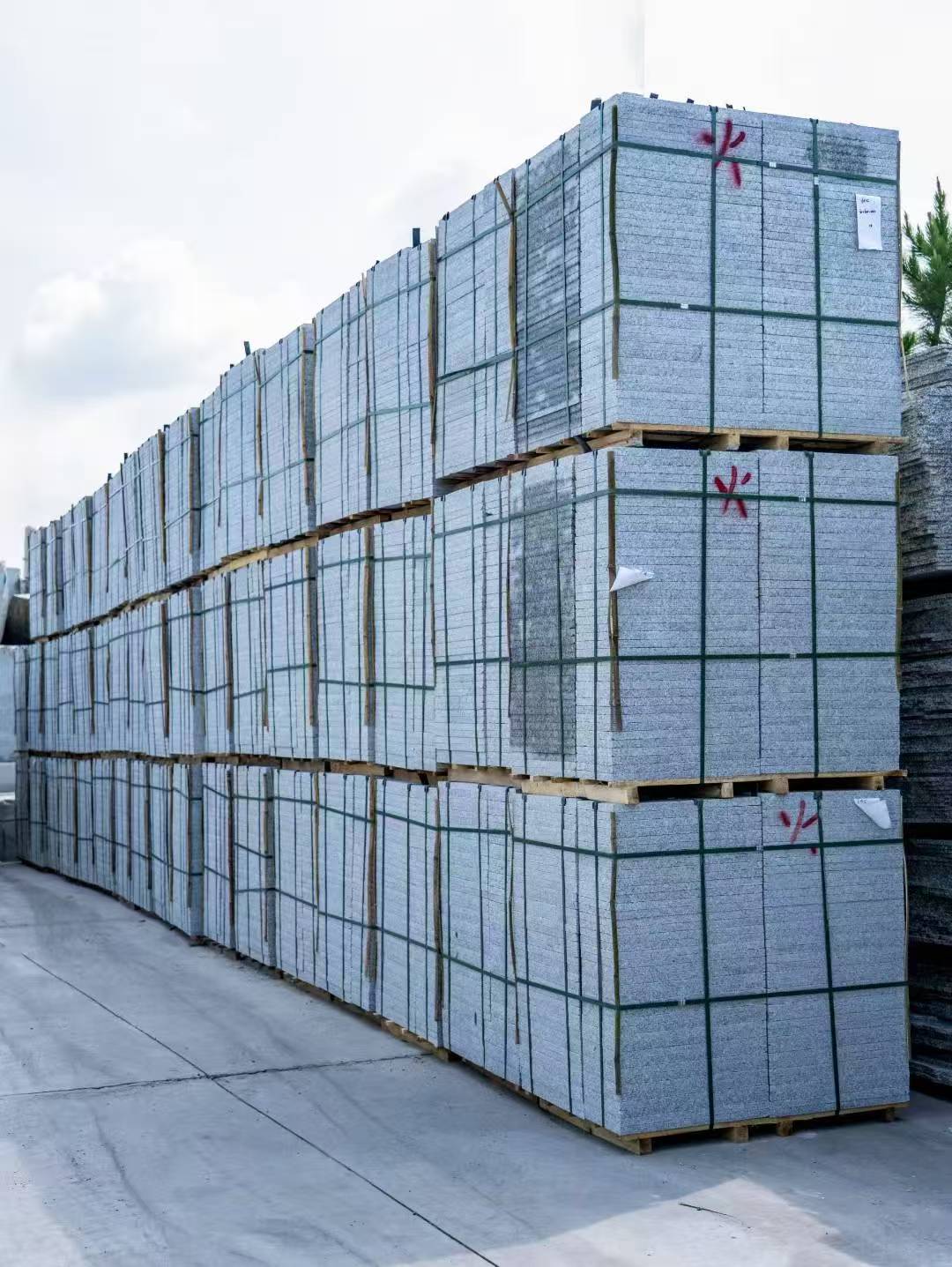 海南 芙蓉白3公分火烧地铺成品300*600