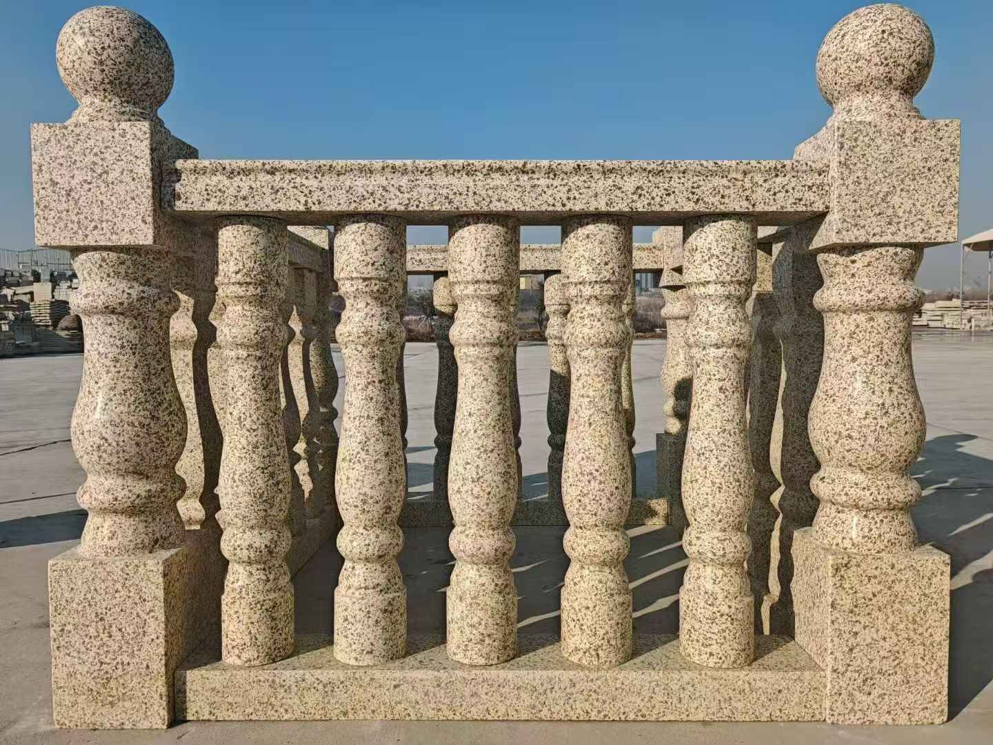 海南 黄金麻栏杆（扶手，花瓶柱，将军柱）