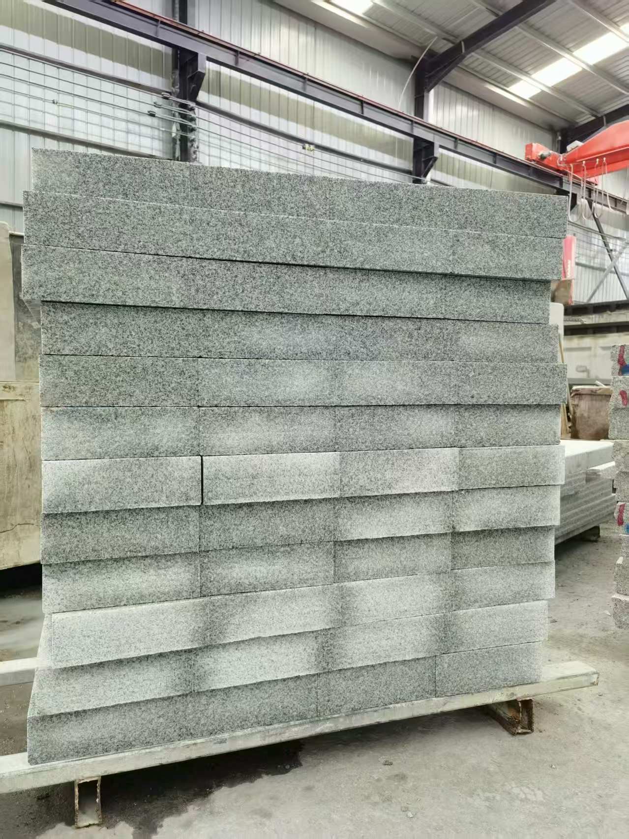 海南 芝麻白10公分300*600广场地铺，A料定制，尺寸标准，厚薄均匀